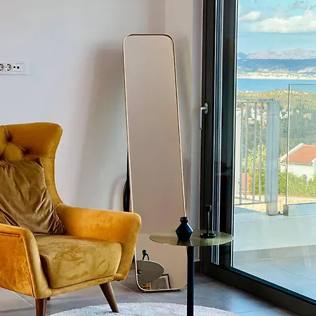 Vila Eleni, Vamos Sea & Mountain View With Pool *