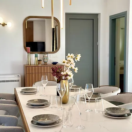 Eleni, Vamos Sea & Mountain View With Pool * Chania (Crete)