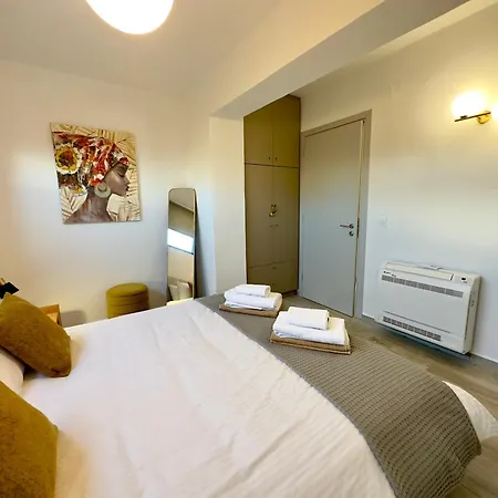 Eleni, Vamos Sea & Mountain View With Pool *