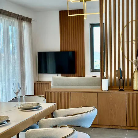 Villa Eleni, Vamos Sea & Mountain View With Pool Chania (Crete)