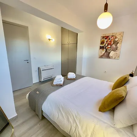 Eleni, Vamos Sea & Mountain View With Pool Villa *