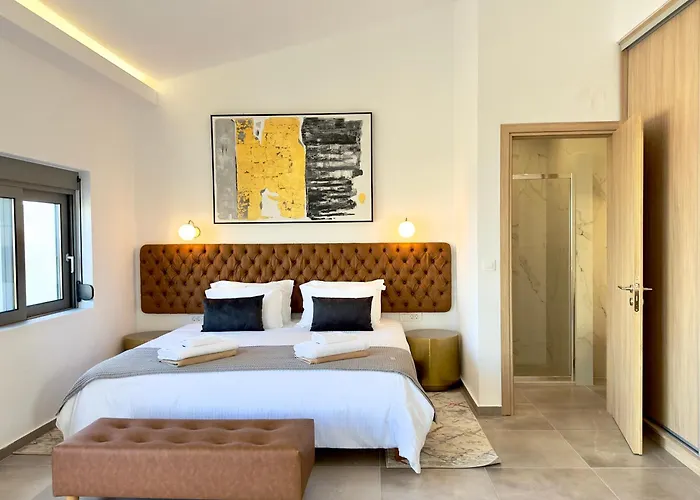 ヴィラ Eleni, Vamos Sea & Mountain View With Pool